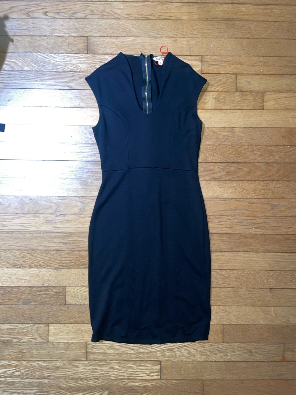 Rolla Coster Black Fitted Sheath Dress
